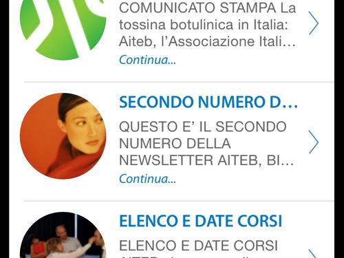 AitebApp, il botulino spiegato in una App