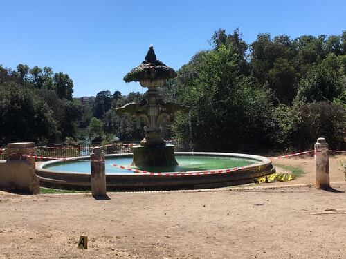 Un cadavere nella fontana di Villa Pamphili
