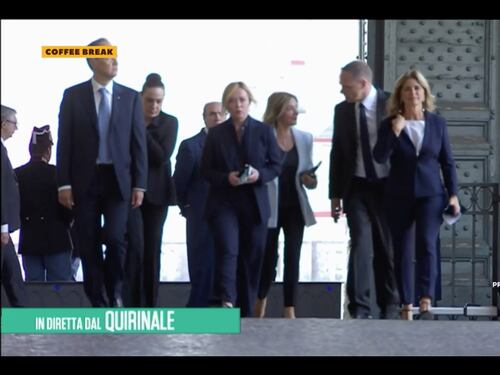 Governo, via alle consultazioni di Meloni con Mattarella: presenti Salvini e Berlusconi