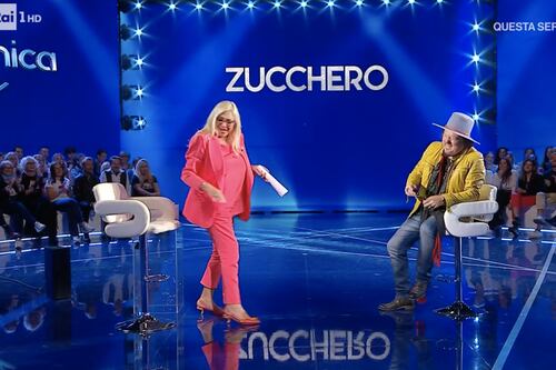 Domenica In, Mara Venier a Zucchero: "Su quel furgone...", imbarazzo in diretta