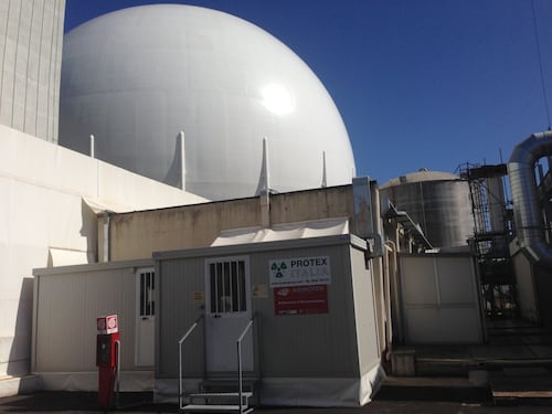 Nel cuore della centrale nucleare del Garigliano