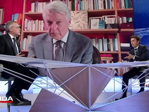 In Onda, la battuta di Carlo Bonomi su Conte: "Faccio come lui". Ride tutto lo studio