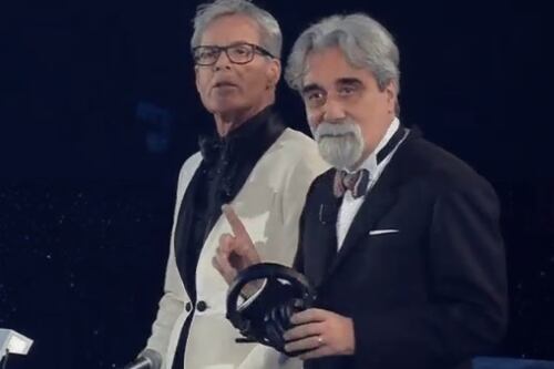 Sanremo, il "dittatore" Baglioni spezza la bacchetta di Vessicchio