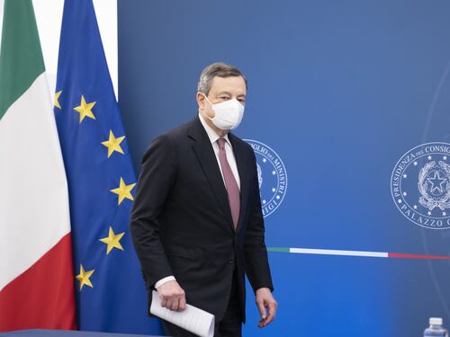 Mario Draghi è positivo al Covid