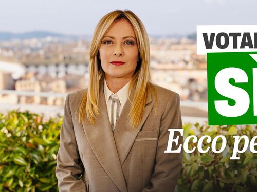 Meloni scende in campo: "Ecco perché bisogna votare Sì Giustizia libera dalla politica"