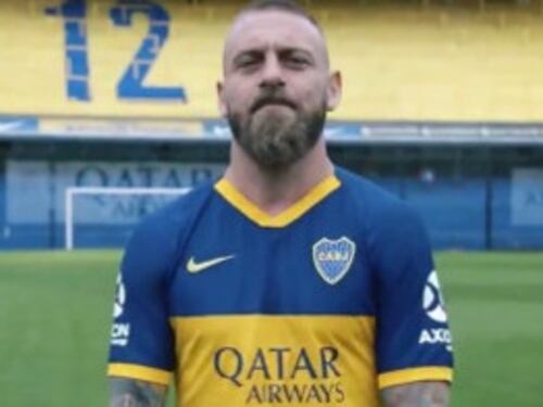 Daniele De Rossi resta al Boca Juniors: ha rinnovato fino al 2021