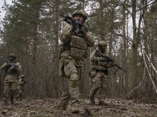 Ucraina, Paragone: "Fino a quando gli americani forniranno armi?"