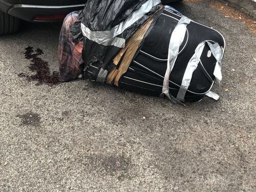 Dal trolley esce la testa, cadavere in valigia. La compagna voleva sbarazzarsi di lui