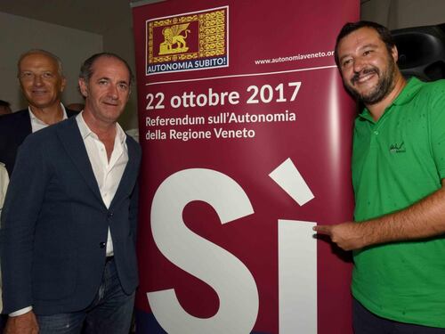 Il referendum del Nord è solo un bluff, vogliono la secessione