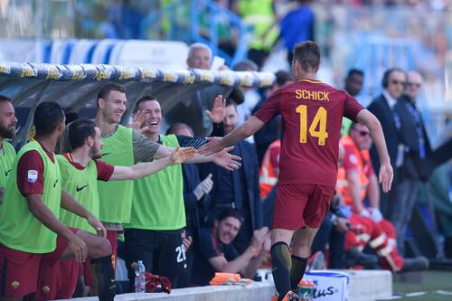 Roma, Schick dà la carica: con il Liverpool il miracolo è possibile