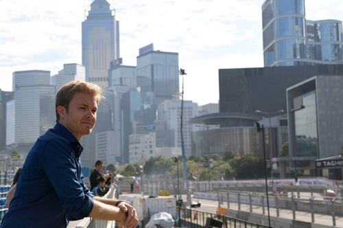 Rosberg torna in pista con la Formula E