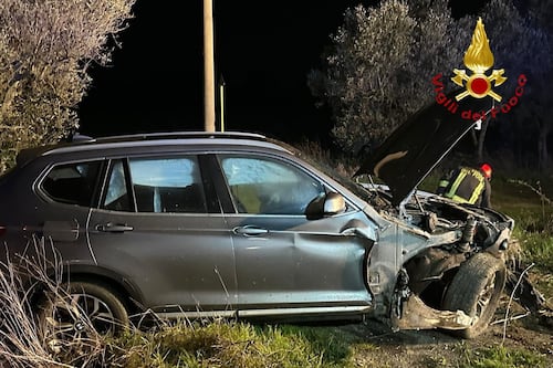 Basilicata, incidente d’auto per Marrese: il candidato della sinistra finisce fuori strada