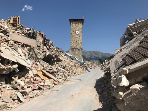 Amatrice, scossa di terremoto: domenica di paura