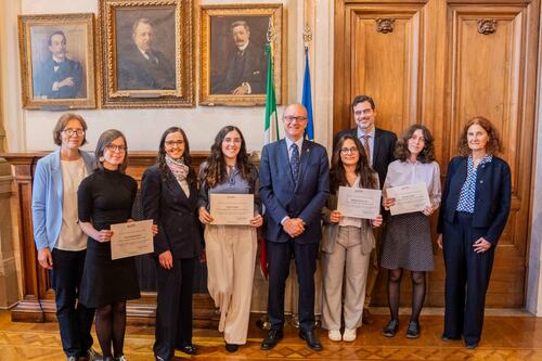 Valditara incontra le studentesse italiane vincitrici dell’Olimpiade di matematica: "Orgoglioso"