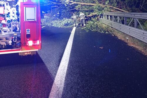 Roma, bomba d'acqua e fulmini in città e in provincia: oltre 100 interventi