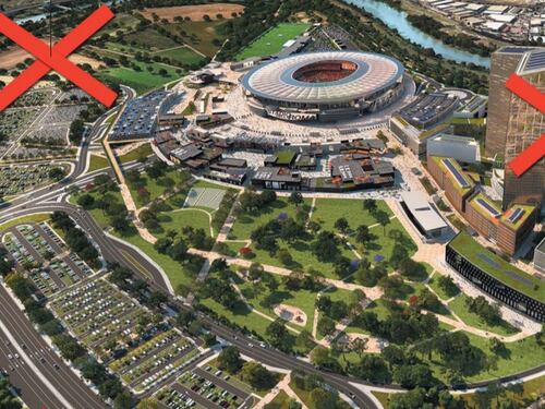 Lo stadio senza torri e ponti Ecco cosa cambia per la Roma