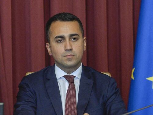 LIBIA, DI MAIO "L'ITALIA PUÒ AVERE UN RUOLO SOLO SE SA FARE SQUADRA"