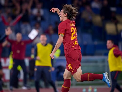 Dzeko-Zaniolo. E la Roma stende il Milan