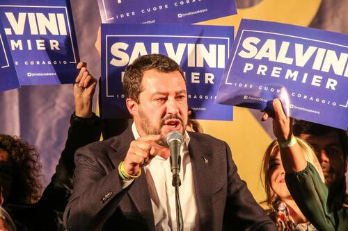 Salvini su Oettinger: "Senza vergogna"