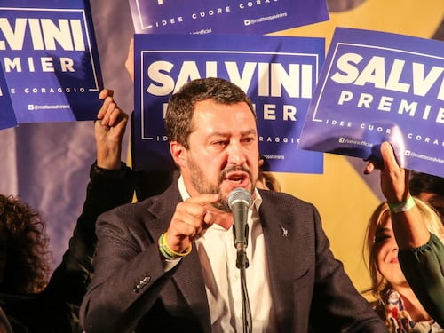 Matteo Salvini vince le primarie di Libero e Il Tempo