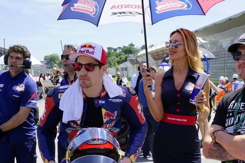 Hayden travolto da un'auto a Rimini mentre si allenava in bici