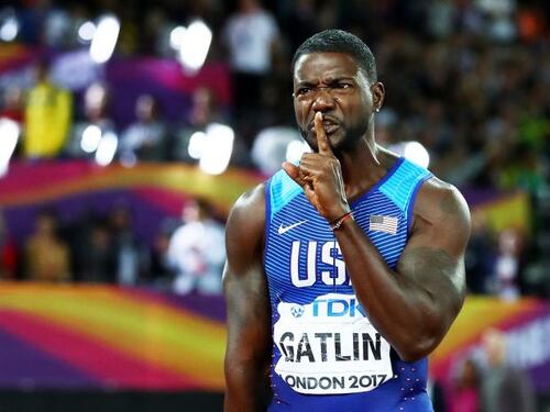 Gatlin escluso dalla lista degli atleti migliori