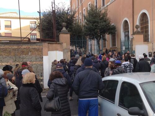 Il terremoto scuote anche i Castelli romani Frascati e Grottaferrata evacuano le scuole