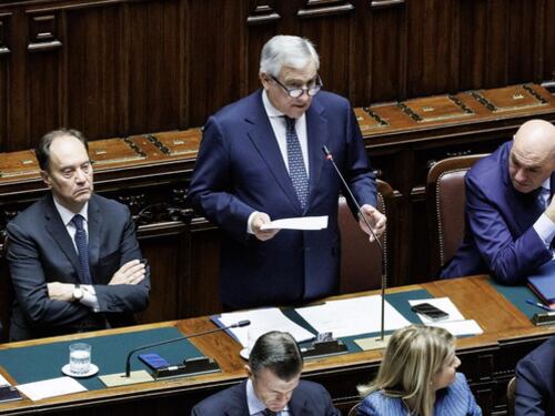 Flotilla, Antonio Tajani: "Fermati 22 italiani. La pace dipende da Hamas"