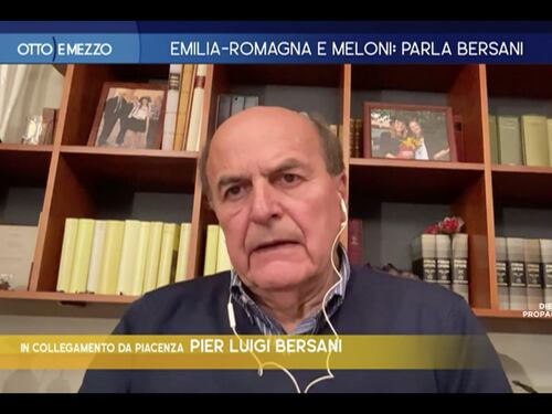 Otto e mezzo, pure Bersani asfalta Trudeau: “Su Meloni gesto che non mi piace”