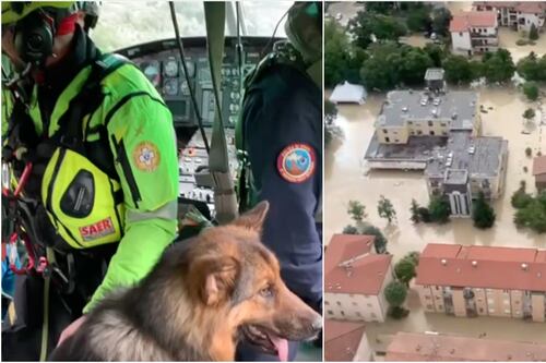 Emilia-Romagna, ragazzi portati via dall'elicottero della Polizia: salvataggio in extremis