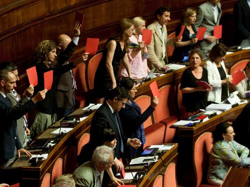 Il Senato boccia la sfiducia al ministro Alfano