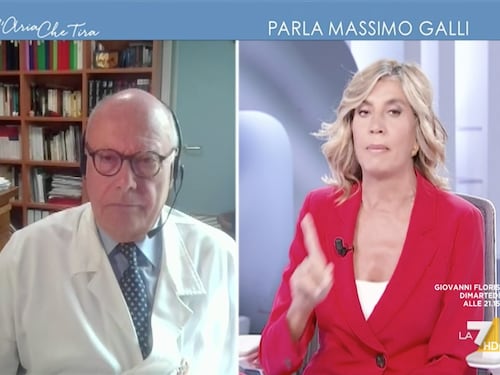 L'Aria che Tira, Massimo Galli si lamenta per le intercettazioni: amareggiato, chissà da quanto tempo