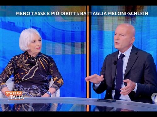 Stasera Italia, Minzolini fa a pezzi Schlein: “Linguaggio incomprensibile”