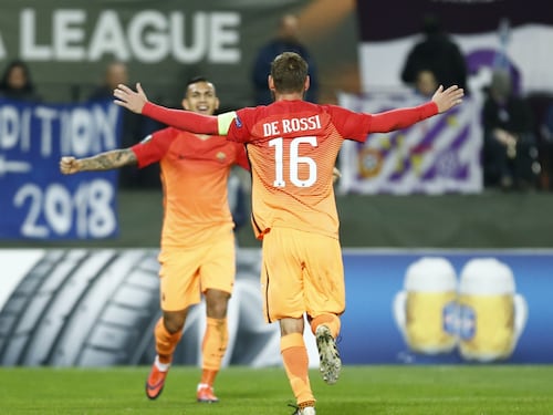 La Roma passa a Vienna 4-2 e guida il girone