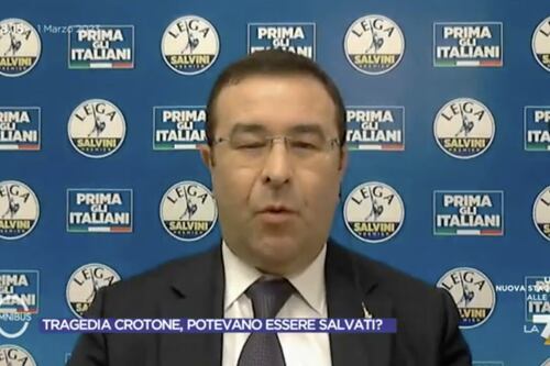 Omnibus, Stefano Candiani: i soccorsi sarebbero partiti se fosse stato lanciato Sos