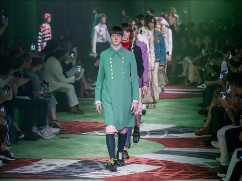 Gucci restaura i giardini di Boboli e sfila a Palazzo Pitti