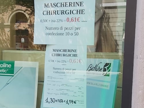 Mascherine a 50 centesimi? È una bugia, caos sui prezzi in farmacia