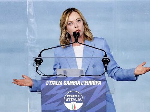 Europee, Meloni scende in campo: "Sulla scheda scrivete solo Giorgia"