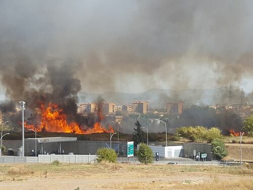 Roma brucia ancora: incendi a Portonaccio e Capena