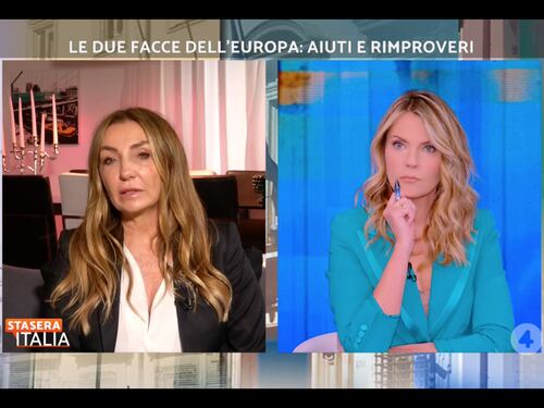 Stasera Italia, Ghisleri incorona Meloni: esce vincente dall’emergenza