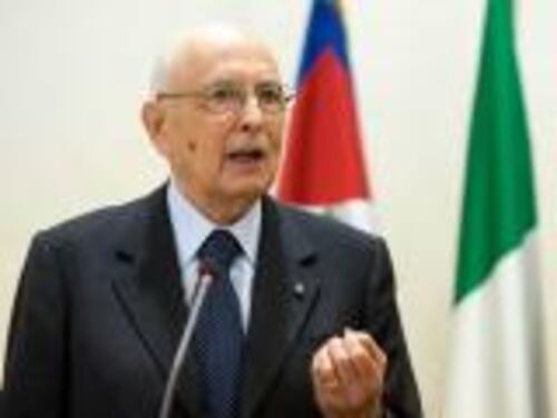 Napolitano: i partiti non rovesceranno il tavolo con Monti