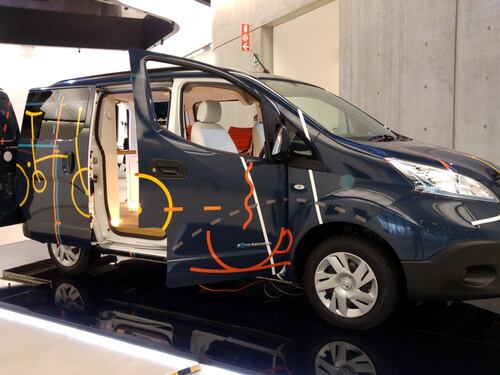 Lavoro ad emissioni zero con Nissan E-NV200