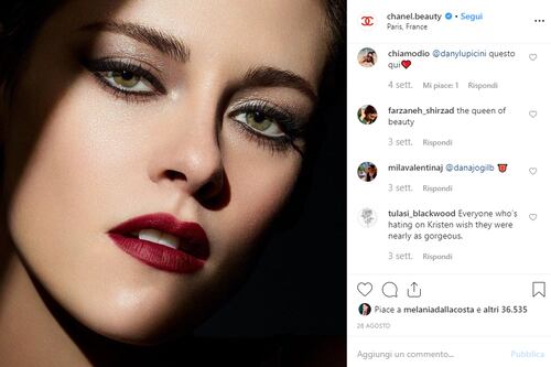 Il makeup d'autunno infiamma le star