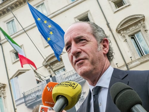 Autonomia, Zaia avvisa gli alleati: “Non farla farebbe fallire il governo”