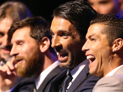 Quinto Pallone d'Oro per Ronaldo. Buffon quarto