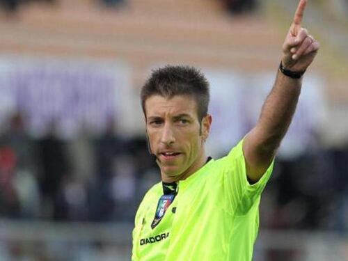 Massa fischia Lazio-Fiorentina, Giacomelli per la Roma