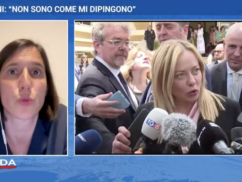 Schlein, l'acrobazia su Trudeau e la sinistra: "Ipocrisia di Meloni"