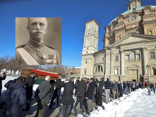 In Italia le spoglie di Vittorio Emanuele III