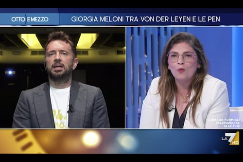 Otto e mezzo, De Luca si scatena contro Santoro, Scanzi e Gruber. “Castelli riempita di insulti”