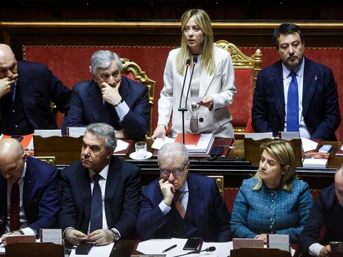 Medio oriente, Meloni in Senato: "Non siamo in guerra e non vogliamo entrarci"